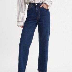 Levi's Ribcage Straight Ankle Women's Jeans Button-Fly High Rise